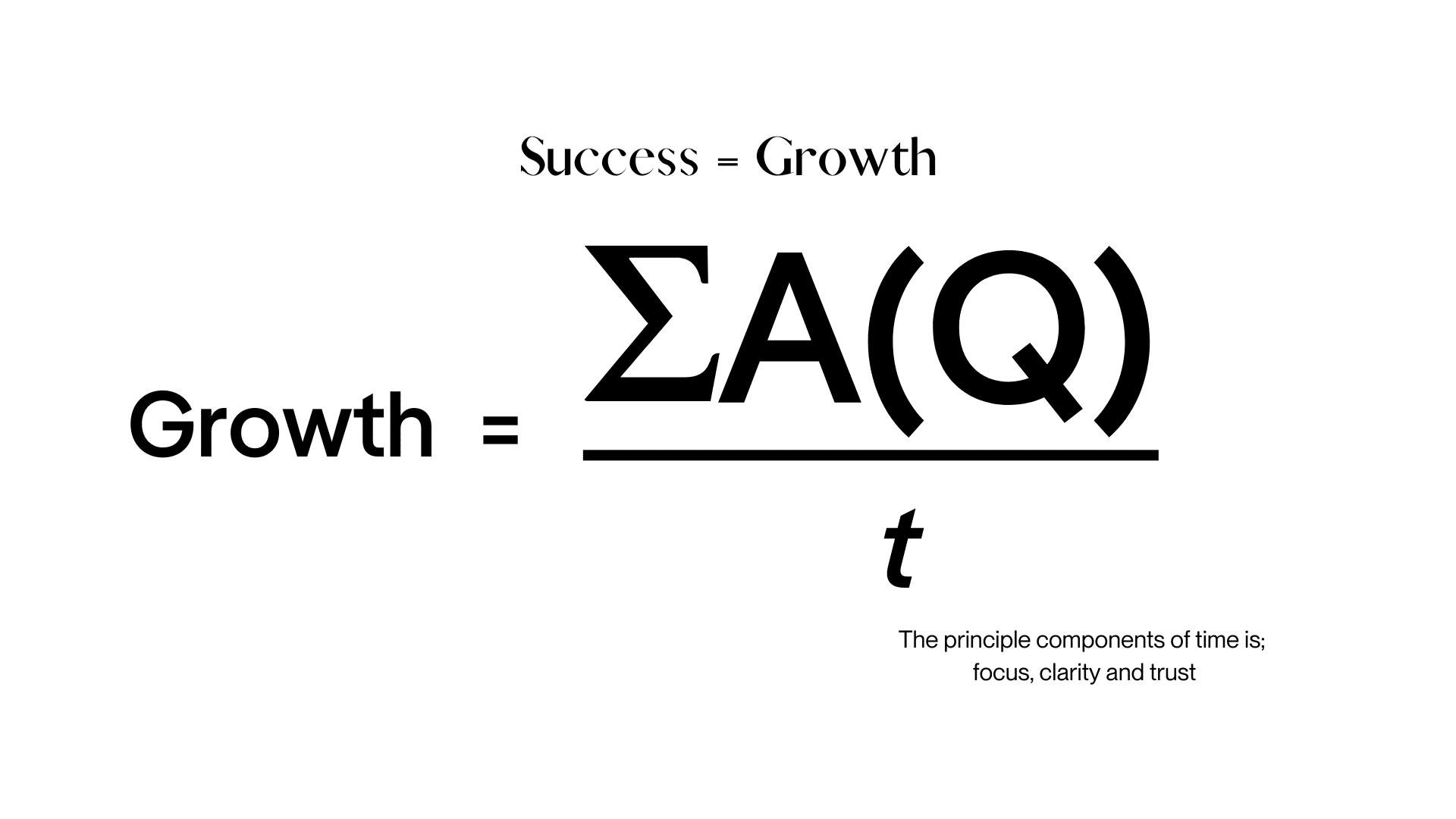 Accelerate with 42MTRX formula of growth